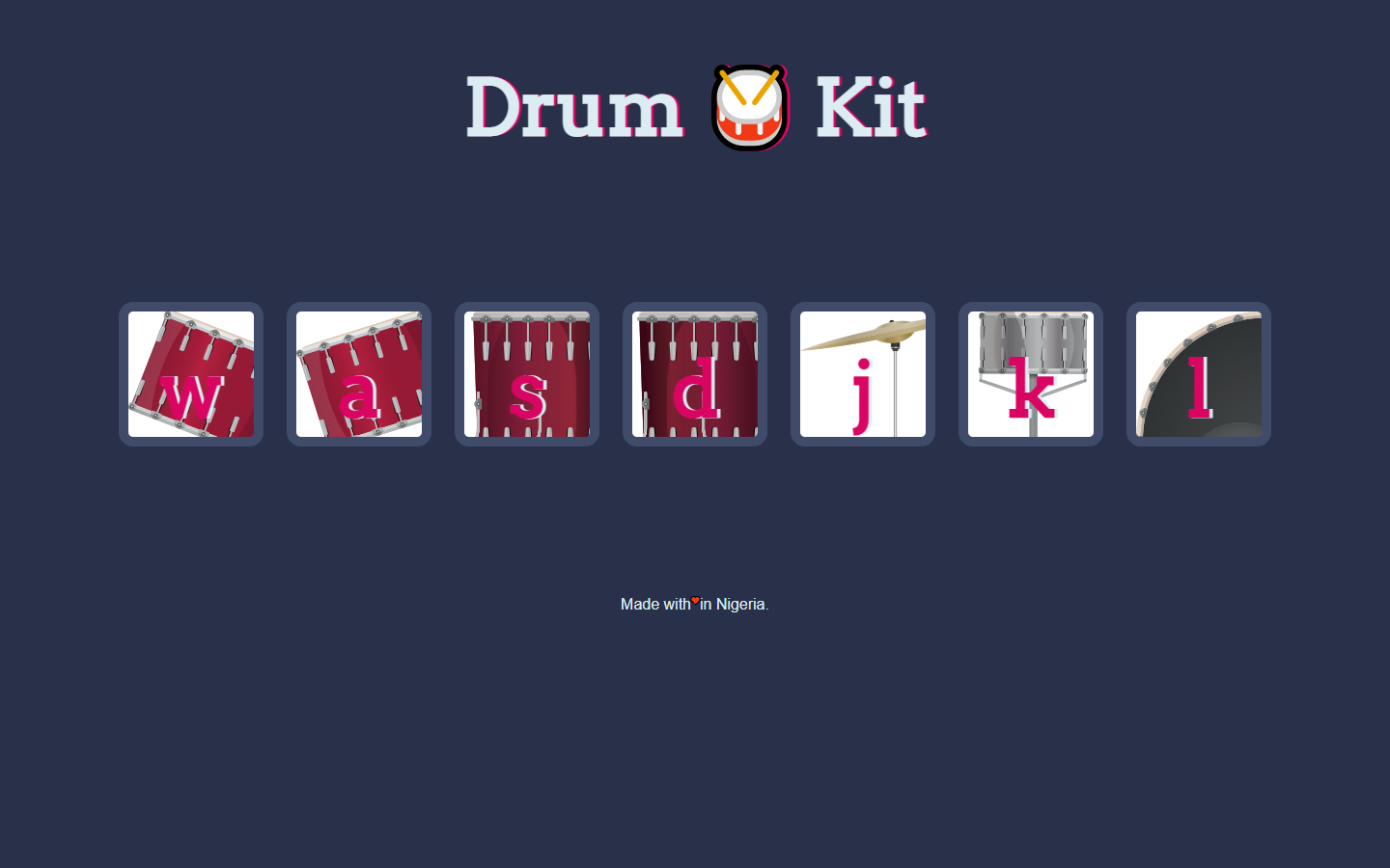 Drum Kit Desktop Image